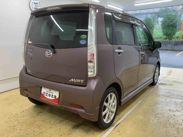 ムーヴカスタム X SA CD オートエアコン キーフリー納車日から3ヵ月5,000km保証付き オートエアコン パワステ パワーウィンドウ CDデッキ HIDヘッドライト フォグランプ キーフリー アルミホイール(静岡県)の中古車
