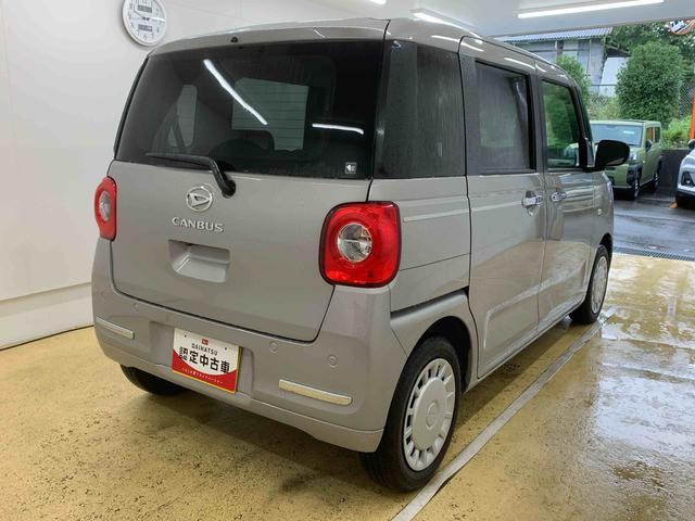 ムーヴキャンバス 中古車 セオリーＸ　元社用車　Ｂｌｕｅｔｏｏｔｈ＆ＵＳＢチューナーまごころ保証（納車日から１年・走行距離無制限）付き　Ｂｌｕｅｔｏｏｔｈ＆ＵＳＢチューナー　両側電動スライドドア　キーフリー　オートエアコン　衝突被害軽減ブレーキ