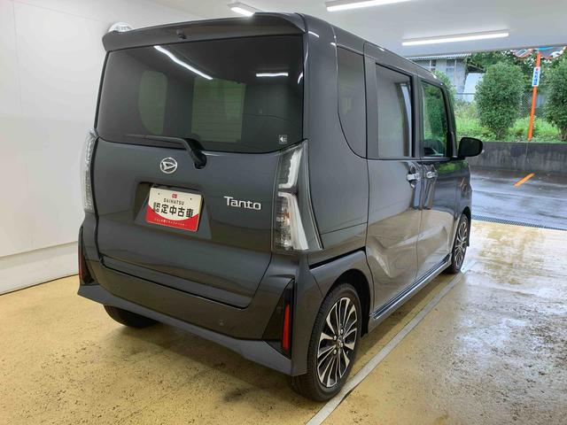 タントカスタムRS ターボ 両側電動スライドドア 電動パーキングまごころ保証(納車日から1年・走行距離無制限)付き ターボ オートエアコン シートヒーター キーフリー LEDヘッドライト LEDフォグランプ 電動パーキングブレーキ 衝突被害軽減ブレーキ(静岡県)の中古車