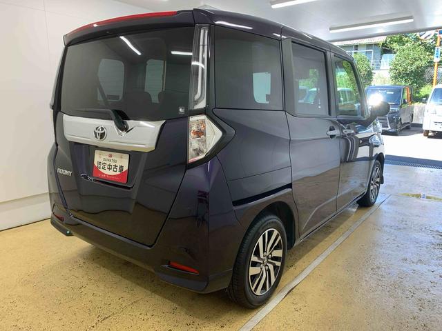 ルーミーカスタムＧ　９型ディスプレイオーディオ　バックカメラまごころ保証（納車日から１年・走行距離無制限）付き　９インチスマホ連携ディスプレイオーディオ　バックカメラ　タイヤ４本新品　衝突被害軽減ブレーキ　キーフリー　両側電動スライドドア（静岡県）の中古車
