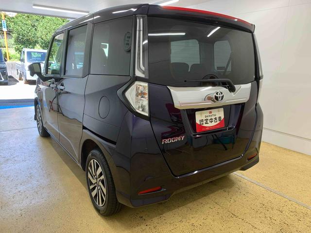 ルーミーカスタムＧ　９型ディスプレイオーディオ　バックカメラまごころ保証（納車日から１年・走行距離無制限）付き　９インチスマホ連携ディスプレイオーディオ　バックカメラ　タイヤ４本新品　衝突被害軽減ブレーキ　キーフリー　両側電動スライドドア（静岡県）の中古車
