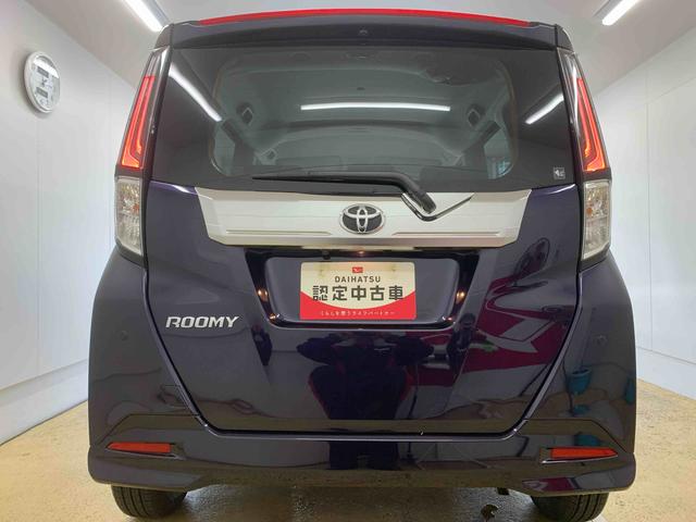 ルーミーカスタムＧ　９型ディスプレイオーディオ　バックカメラまごころ保証（納車日から１年・走行距離無制限）付き　９インチスマホ連携ディスプレイオーディオ　バックカメラ　タイヤ４本新品　衝突被害軽減ブレーキ　キーフリー　両側電動スライドドア（静岡県）の中古車