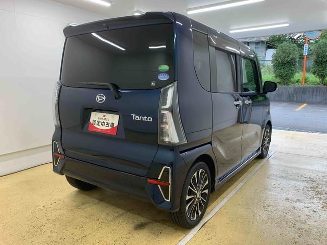 タントカスタムRSセレクション 純正9インチナビ パノラマモニターまごころ保証(納車日から1年・走行距離無制限)付き ターボ 純正9インチナビ パノラマモニター ETC ドラレコ オートエアコン シートヒーター 両側電動スライドドア キーフリー 衝突被害軽減ブレーキ(静岡県)の中古車