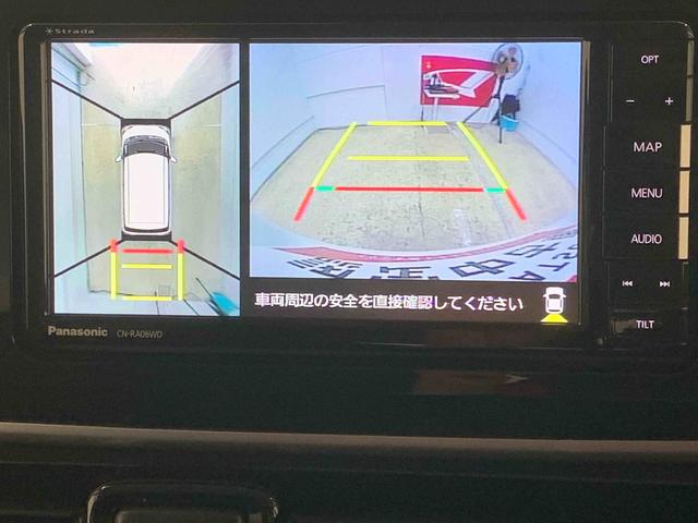 ムーヴキャンバスGブラックインテリアリミテッド SAIII ナビ パノラマまごころ保証(納車日から1年・走行距離無制限)付き 純正7インチナビ パノラマモニター ETC バックカメラ オートエアコン キーフリー 両側電動スライドドア 衝突被害軽減ブレーキ(静岡県)の中古車