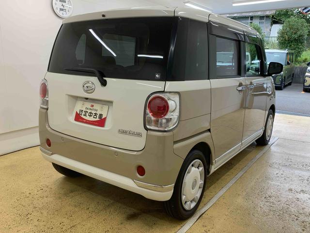 ムーヴキャンバス 中古車 ＧメイクアップＶＳ　ＳＡＩＩＩ　純正ナビ　パノラマモニターまごころ保証（納車日から１年・走行距離無制限）付き　タイヤ４本新品　純正７インチナビ　パノラマモニター　ドラレコ　ＥＴＣ　オートエアコン　キーフリー　運転席シートヒーター　衝突被害軽減ブレーキ