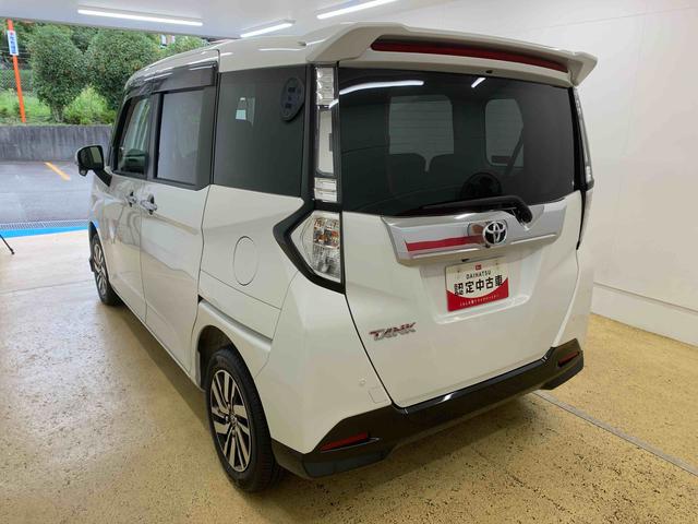 タンクカスタムＧ　Ｓ　トヨタ純正ナビ　バックカメラ　タイヤ４本新品まごころ保証（納車日から１年・走行距離無制限）付き　トヨタ純正ナビ　バックカメラ　キーフリー　オートエアコン　クルーズコントロール　衝突被害軽減ブレーキ　ＬＥＤヘッドライト（静岡県）の中古車