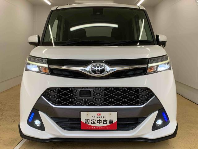 タンクカスタムＧ　Ｓ　トヨタ純正ナビ　バックカメラ　タイヤ４本新品まごころ保証（納車日から１年・走行距離無制限）付き　トヨタ純正ナビ　バックカメラ　キーフリー　オートエアコン　クルーズコントロール　衝突被害軽減ブレーキ　ＬＥＤヘッドライト（静岡県）の中古車