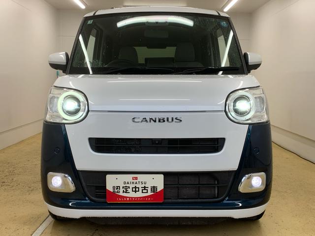 ムーヴキャンバスストライプスＧターボ　１０インチナビ　ドラレコ　パノラマまごころ保証（納車日から１年・走行距離無制限）付き　純正１０インチナビ　パノラマモニター　ＥＴＣ　ドラレコ　オートエアコン　シートヒーター　キーフリー　衝突被害軽減ブレーキ　タイヤ４本新品交換済み（静岡県）の中古車