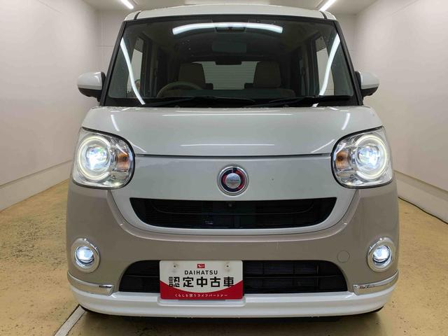ムーヴキャンバスＧメイクアップＶＳ　ＳＡIII　社外ナビ　ドラレコまごころ保証（納車日から１年・走行距離無制限）付き　社外ナビ　ドラレコ　パノラマニター　オートエアコン　シートヒーター　キーフリーシステム　衝突被害軽減ブレーキ　※タバコ臭あり（静岡県）の中古車