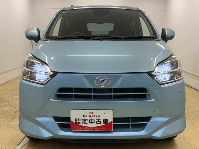 ミライースＸ　ＳＡIII　ＣＤデッキ　キーレス　電動格納ドアミラーまごころ保証（納車日から１年・走行距離無制限）付き　ＣＤデッキ　電動格納ドアミラー　ＬＥＤヘッドライト　キーレスエントリー　エアコン　パワステ　パワーウィンドウ　衝突被害軽減ブレーキ（静岡県）の中古車