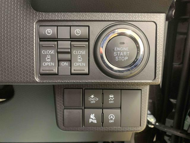 タントカスタムＲＳ　ターボ　９型ディスプレイ　バックモニターまごころ保証（納車日から１年・走行距離無制限）付き　元当社社用車　ターボ　９インチスマホ連携ディスプレイオーディオ　バックカメラ　メッキパック装着　オートエアコン　シートヒーター　キーフリー（静岡県）の中古車