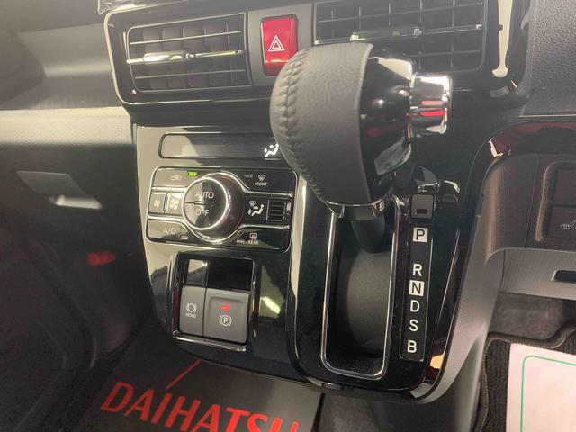 タントカスタムＲＳ　ターボ　９型ディスプレイ　バックモニターまごころ保証（納車日から１年・走行距離無制限）付き　元当社社用車　ターボ　９インチスマホ連携ディスプレイオーディオ　バックカメラ　メッキパック装着　オートエアコン　シートヒーター　キーフリー（静岡県）の中古車
