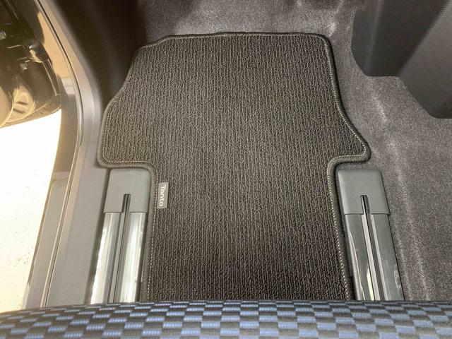 タントカスタムＲＳ　ターボ　９型ディスプレイ　バックモニターまごころ保証（納車日から１年・走行距離無制限）付き　元当社社用車　ターボ　９インチスマホ連携ディスプレイオーディオ　バックカメラ　メッキパック装着　オートエアコン　シートヒーター　キーフリー（静岡県）の中古車