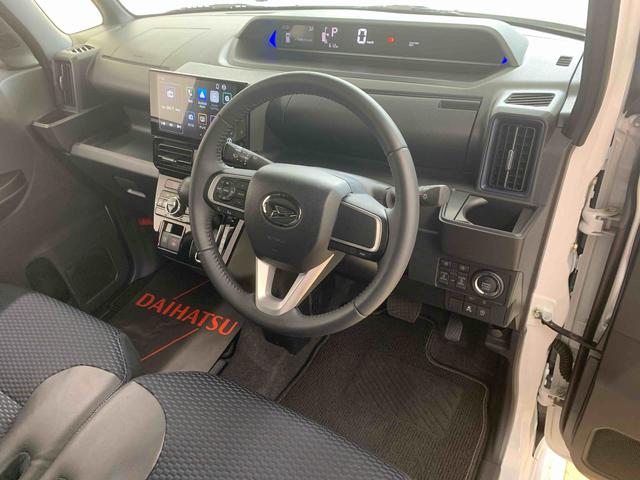 タントカスタムＲＳ　ターボ　９型ディスプレイ　バックモニターまごころ保証（納車日から１年・走行距離無制限）付き　元試乗車　ターボ　９インチスマホ連携ディスプレイオーディオ　バックカメラ　メッキパック　オートエアコン　シートヒーター　キーフリー　両側電動スライド（静岡県）の中古車