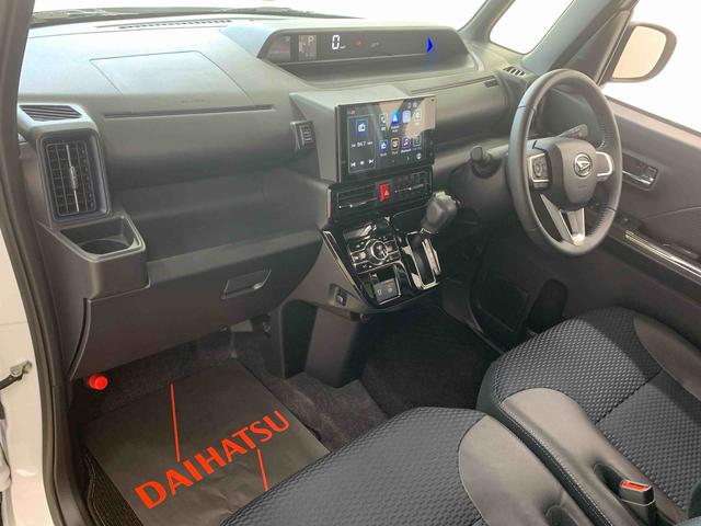 タントカスタムＲＳ　ターボ　９型ディスプレイ　バックモニターまごころ保証（納車日から１年・走行距離無制限）付き　元試乗車　ターボ　９インチスマホ連携ディスプレイオーディオ　バックカメラ　メッキパック　オートエアコン　シートヒーター　キーフリー　両側電動スライド（静岡県）の中古車