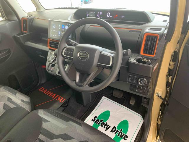 タントファンクロス　９型ディスプレイオーディオ　バックモニターまごころ保証（納車日から１年・走行距離無制限）付き　元社用車　９インチスマホ連携ディスプレイオーディオ　バックカメラ　オートエアコン　シートヒーター　両側電動スライドドア　衝突被害軽減ブレーキ（静岡県）の中古車