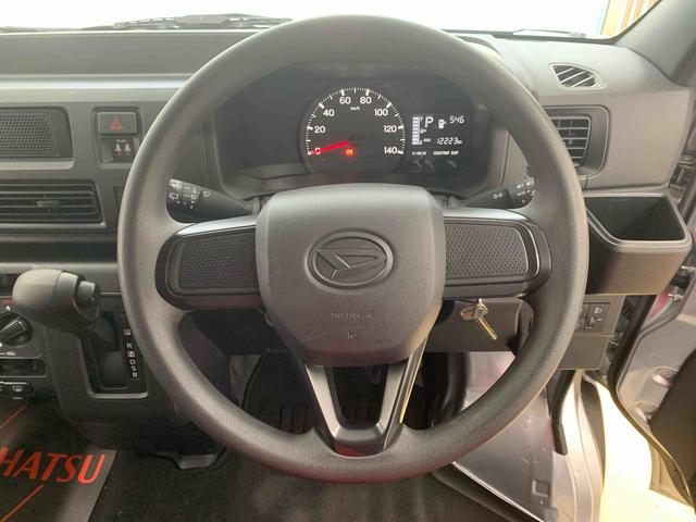 ハイゼットカーゴＤＸ　元社用車　ラジオ　エアコン　パワステ　パワーウィンドウまごころ保証（納車日から１年・走行距離無制限）付き　エアコン　パワステ　パワーウィンドウ　ＡＢＳ　エアバッグ　キーレスエントリー　ラジオ　衝突被害軽減ブレーキ（静岡県）の中古車