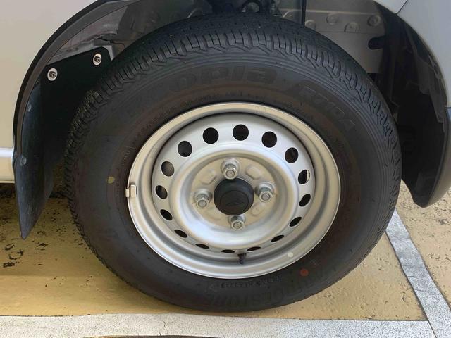 ハイゼットカーゴＤＸ　元社用車　ラジオ　エアコン　パワステ　パワーウィンドウまごころ保証（納車日から１年・走行距離無制限）付き　エアコン　パワステ　パワーウィンドウ　ＡＢＳ　エアバッグ　キーレスエントリー　ラジオ　衝突被害軽減ブレーキ（静岡県）の中古車