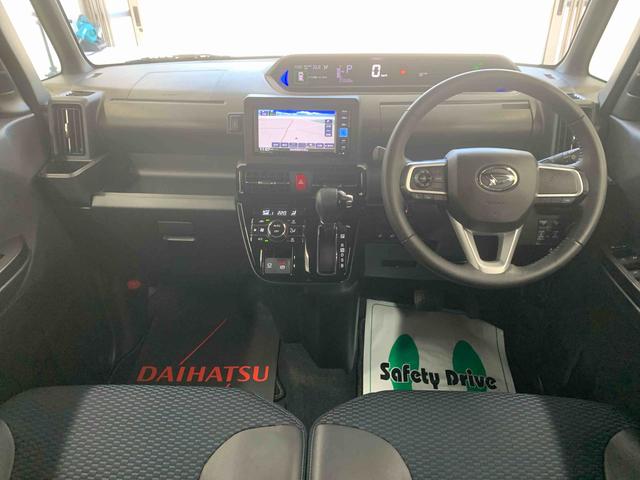 タント 中古車 カスタムＲＳ　タイヤ新品　純正ナビ　ドラレコ　バックカメラまごころ保証（納車日から１年・走行距離無制限）付き　ターボ　純正７インチナビ　ドラレコ　バックカメラ　両側電動スライドドア　オートエアコン　シートヒーター　キーフリー　衝突被害軽減ブレーキ