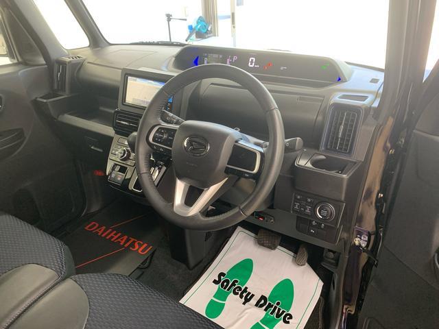 タント 中古車 カスタムＲＳ　タイヤ新品　純正ナビ　ドラレコ　バックカメラまごころ保証（納車日から１年・走行距離無制限）付き　ターボ　純正７インチナビ　ドラレコ　バックカメラ　両側電動スライドドア　オートエアコン　シートヒーター　キーフリー　衝突被害軽減ブレーキ