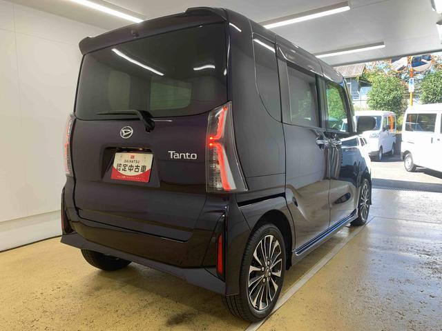 タントカスタムＲＳ　タイヤ新品　純正ナビ　ドラレコ　バックカメラまごころ保証（納車日から１年・走行距離無制限）付き　ターボ　純正７インチナビ　ドラレコ　バックカメラ　両側電動スライドドア　オートエアコン　シートヒーター　キーフリー　衝突被害軽減ブレーキ（静岡県）の中古車