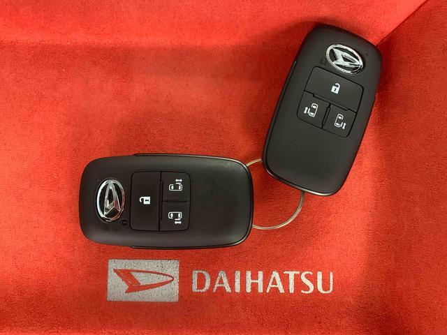 ムーヴキャンバスストライプスＸ　元社用車　Ｂｌｕｅｔｏｏｔｈ＆ＵＳＢデッキまごころ保証（納車日から１年・走行距離無制限　付き　Ｂｌｕｅｔｏｏｔｈ＆ＵＳＢチューナー　オートエアコン　キーフリー　両側電動スライドドア　衝突被害軽減ブレーキ（静岡県）の中古車