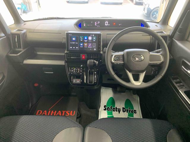 タント 中古車 カスタムＲＳ　ターボ　９型ＤＡ　後方カメラ　純正ＤＯＰ多数まごころ保証（納車日から１年・走行距離無制限）付き　９インチスマホ連携ディスプレイオーディオ　バックカメラ　オートエアコン　シートヒーター　キーフリー　両側電動スライドドア　衝突被害軽減ブレーキ