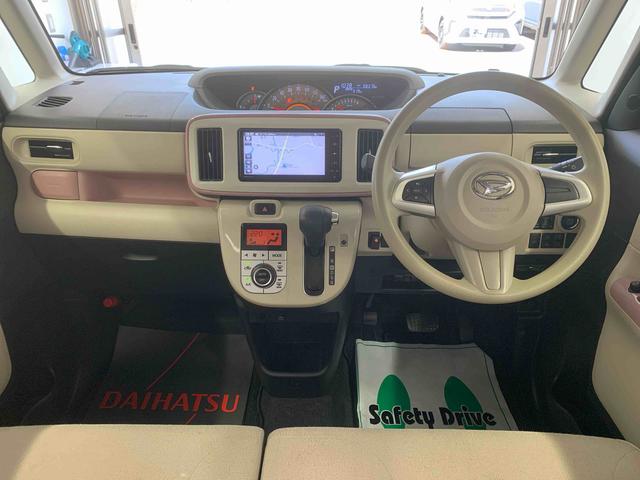 ムーヴキャンバスＧメイクアップＶＳ　ＳＡIII　４ＷＤ　純正７型ナビ　ＥＴＣまごころ保証（納車日から１年・走行距離無制限）付き　４ＷＤ車　純正７インチナビ　ドラレコ　ＥＴＣ　パノラマモニター　オートエアコン　シートヒーター　キーフリー　両側電動スライドドア（静岡県）の中古車
