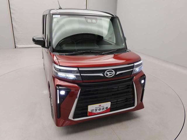 タントカスタムX 両側電動スライドドア ツートンカラー衝突軽減ブレーキ LEDヘッドライト アルミホイール 電動格納ドアミラー電動パーキングブレーキ プッシュボタンスタート アイドリングストップ スマートキー 運転席・助手席シートヒーター バックカメラ(愛知県)の中古車