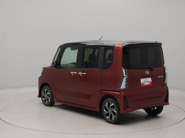 タントカスタムX 両側電動スライドドア ツートンカラー衝突軽減ブレーキ LEDヘッドライト アルミホイール 電動格納ドアミラー電動パーキングブレーキ プッシュボタンスタート アイドリングストップ スマートキー 運転席・助手席シートヒーター バックカメラ(愛知県)の中古車