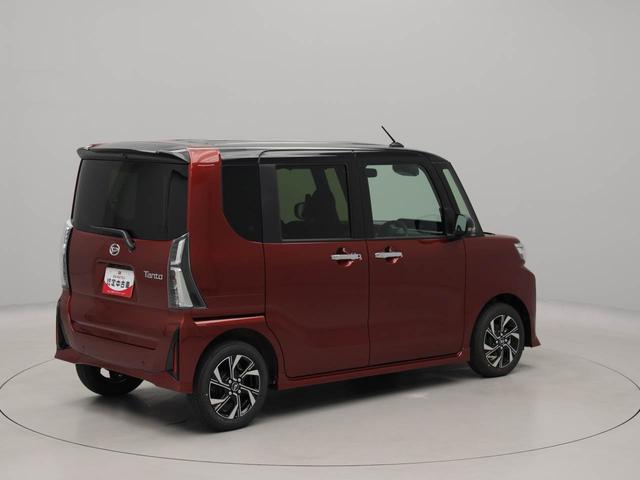 タントカスタムX 両側電動スライドドア ツートンカラー衝突軽減ブレーキ LEDヘッドライト アルミホイール 電動格納ドアミラー電動パーキングブレーキ プッシュボタンスタート アイドリングストップ スマートキー 運転席・助手席シートヒーター バックカメラ(愛知県)の中古車