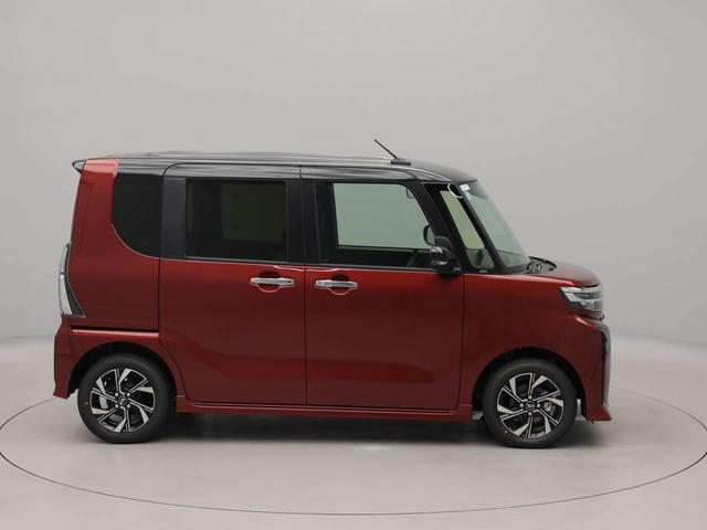 タントカスタムX 両側電動スライドドア ツートンカラー衝突軽減ブレーキ LEDヘッドライト アルミホイール 電動格納ドアミラー電動パーキングブレーキ プッシュボタンスタート アイドリングストップ スマートキー 運転席・助手席シートヒーター バックカメラ(愛知県)の中古車