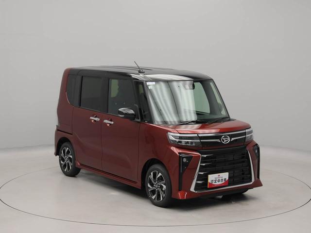 タントカスタムX 両側電動スライドドア ツートンカラー衝突軽減ブレーキ LEDヘッドライト アルミホイール 電動格納ドアミラー電動パーキングブレーキ プッシュボタンスタート アイドリングストップ スマートキー 運転席・助手席シートヒーター バックカメラ(愛知県)の中古車