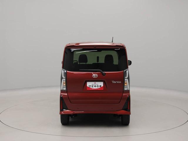 タントカスタムＲＳ　両側電動スライドドア　スマートキー　ターボ車衝突軽減ブレーキ　ＬＥＤヘッドライト　アルミホイール　プッシュボタンスタート　アイドリングストップ　バックカメラ　障害物センサー　運転席・助手席シートヒーター　盗難防止システム　電動パーキングブレーキ（愛知県）の中古車