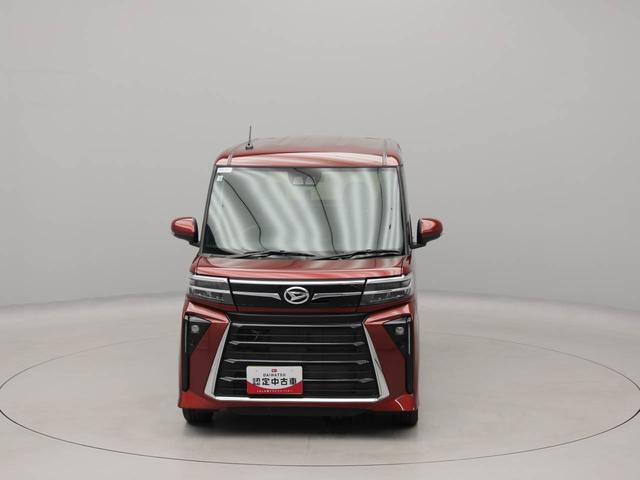 タントカスタムＲＳ　両側電動スライドドア　スマートキー　ターボ車衝突軽減ブレーキ　ＬＥＤヘッドライト　アルミホイール　プッシュボタンスタート　アイドリングストップ　バックカメラ　障害物センサー　運転席・助手席シートヒーター　盗難防止システム　電動パーキングブレーキ（愛知県）の中古車