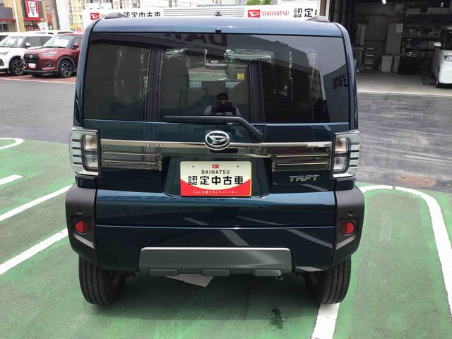 タフトＧターボ　ダーククロムベンチャー弊社　リースアップ車両　ＬＥＤヘッドライト・ＬＥＤフォグランプ・クルーズコントロール・シートヒーター付き（千葉県）の中古車