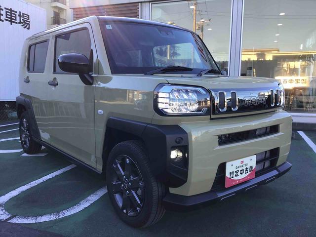 タフトＧ　ダーククロムベンチャーアイドリングストップレス仕様　スカイフィールトップ・ＬＥＤヘッドライト・ＬＥＤフォグランプ・運転席・助手席シートヒーター付き（千葉県）の中古車