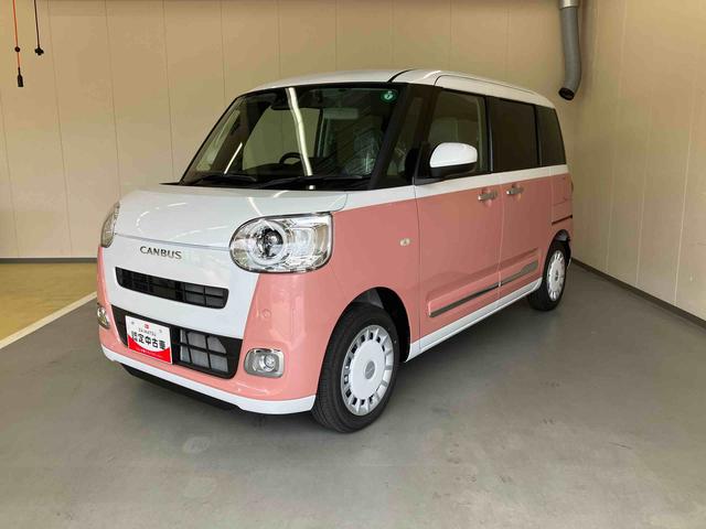ムーヴキャンバスストライプスＧスマートアシスト　ナビ　ドライブレコーダー　オートエアコン　キーフリー　プッシュボタンスタート　後席両側電動スライドドア　シートヒーター（運転席・助手席）（三重県）の中古車