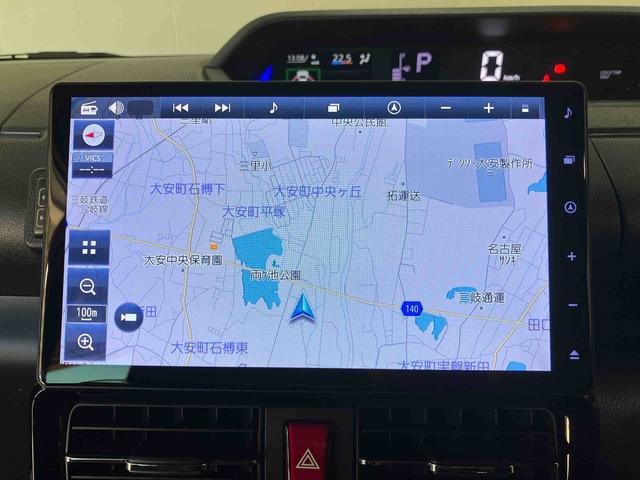 タントカスタムRS/10インチナビ/バックモニター/ドラレコターボ付き 10インチ純正ナビ バックモニター ドライブレコーダー プッシュボタンスタート インパネシフト 電動パーキングブレーキ 両側パワースライドドア イージークローザー シートヒーター(三重県)の中古車