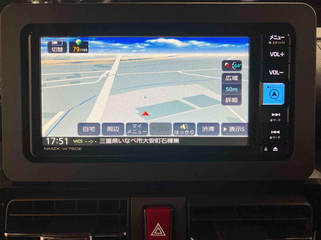 タントカスタムX/ナビ/バックモニター/ドラレコナビ バックモニター ドライブレコーダー 両側パワースライドドア イージークローザー プッシュボタンスタート インパネシフト キーフリー 電動パーキングブレーキ オートエアコン シートヒーター(三重県)の中古車