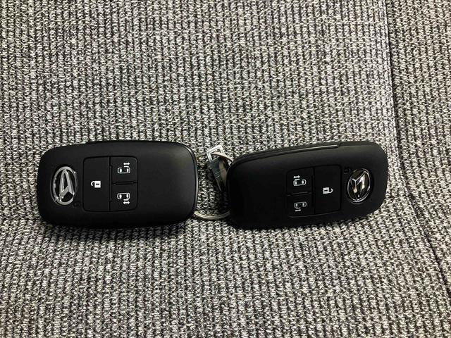 ムーヴキャンバスストライプスＧ／ナビ／バックモニター／ドライブレコーダー両側パワースライドドア　スライドドアイージークローザー　ナビ　バックモニター　ドライブレコーダー　オートエアコン　前席シートヒーター　インパネシフト　キーフリー　電動パーキングブレーキ　２トーン（三重県）の中古車