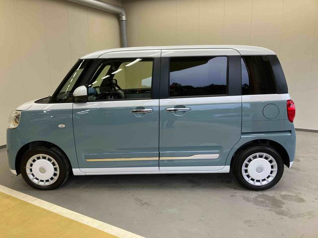 ムーヴキャンバスストライプスＧ／両側パワースライドドア／ナビナビ　バックモニター　ドライブレコーダー　プッシュボタンスタート　キーフリー　オートエアコン　コーナーセンサー　シートヒーター　電動パーキングブレーキ　ホッとカップホルダー　置きラクボックス　ＬＥＤ（三重県）の中古車