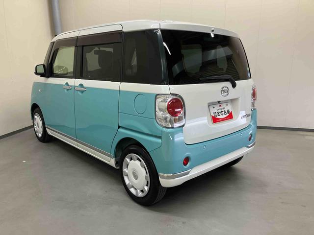 ムーヴキャンバスＧメイクアップリミテッド　ＳＡIII／パノラマモニター純正ナビ　パノラマモニター　ドライブレコーダー　ＥＴＣ　両側パワースライドドア　オートエアコン　オートハイビーム　コーナーセンサー　スマートアシスト　２トーン　キーフリー　プッシュボタンスタート（三重県）の中古車