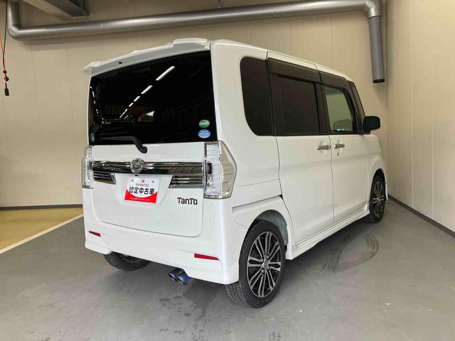 タントカスタムＲＳ　トップエディションＳＡII／ターボ純正７インチナビ　バックモニター　ＥＴＣ　両側電動スライドドア　プッシュボタンスタート　キーフリー　オートエアコン　ミラクルオープンドア　アルミホイール　ターボ　オートライト　マット　バイザー（三重県）の中古車