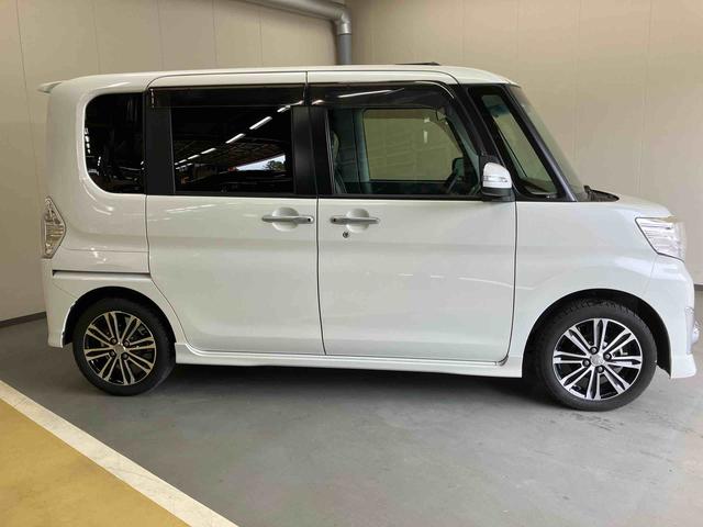 タントカスタムＲＳ　トップエディションＳＡII／ターボ純正７インチナビ　バックモニター　ＥＴＣ　両側電動スライドドア　プッシュボタンスタート　キーフリー　オートエアコン　ミラクルオープンドア　アルミホイール　ターボ　オートライト　マット　バイザー（三重県）の中古車