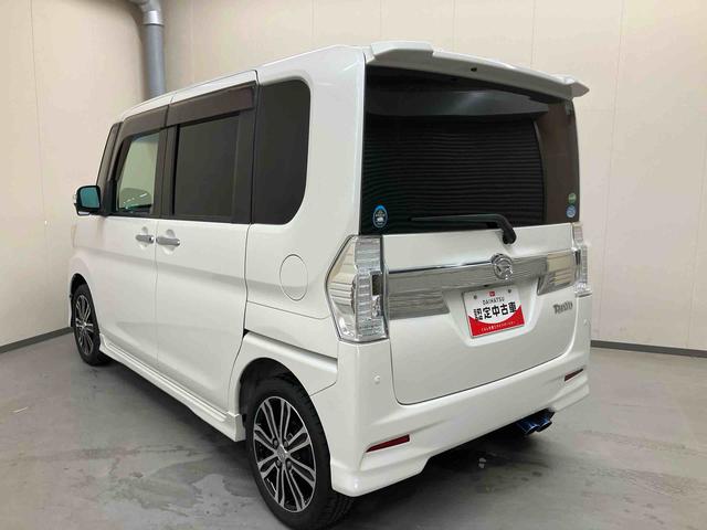 タントカスタムＲＳ　トップエディションＳＡII／ターボ純正７インチナビ　バックモニター　ＥＴＣ　両側電動スライドドア　プッシュボタンスタート　キーフリー　オートエアコン　ミラクルオープンドア　アルミホイール　ターボ　オートライト　マット　バイザー（三重県）の中古車