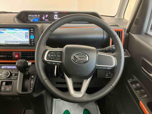 タントファンクロスターボ／４ＷＤ／ナビ／ドラレコ／両側電動スライド走行少ない　ナビ　パノラマモニター　ドラレコ　プッシュボタンスタート　両側電動スライドドア　　オートエアコン　キーフリー　スマアシ　電動パーキングブレーキ　オートライト　イージークローザー（三重県）の中古車
