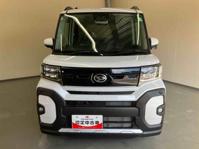 タントファンクロスターボ／４ＷＤ／ナビ／ドラレコ／両側電動スライド走行少ない　ナビ　パノラマモニター　ドラレコ　プッシュボタンスタート　両側電動スライドドア　　オートエアコン　キーフリー　スマアシ　電動パーキングブレーキ　オートライト　イージークローザー（三重県）の中古車