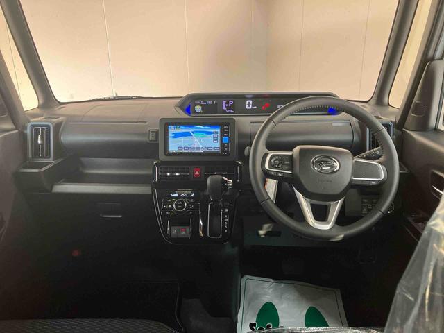 タントカスタムＲＳ／ナビ／バックモニター／ドラレコナビ　バックモニター　ドライブレコーダー　プッシュボタンスタート　インパネシフト　電動パーキングブレーキ　両側パワースライドドア　イージークローザー　オートエアコン　シートヒーター　スマートアシスト（三重県）の中古車