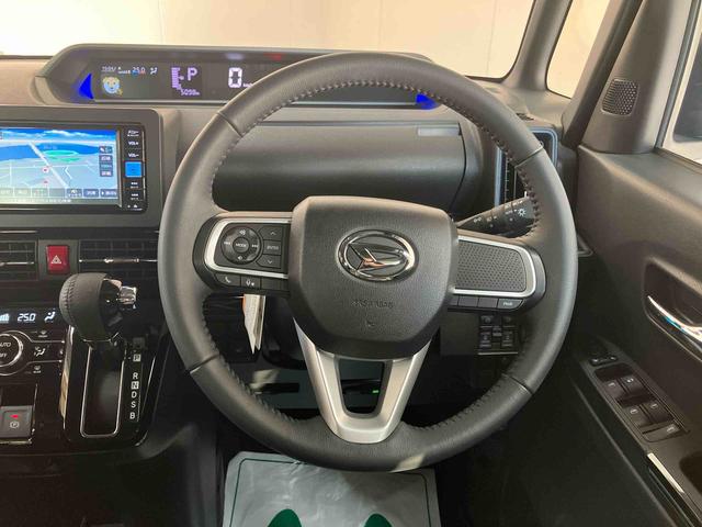 タントカスタムＲＳ／ナビ／バックモニター／ドラレコナビ　バックモニター　ドライブレコーダー　プッシュボタンスタート　インパネシフト　電動パーキングブレーキ　両側パワースライドドア　イージークローザー　オートエアコン　シートヒーター　スマートアシスト（三重県）の中古車